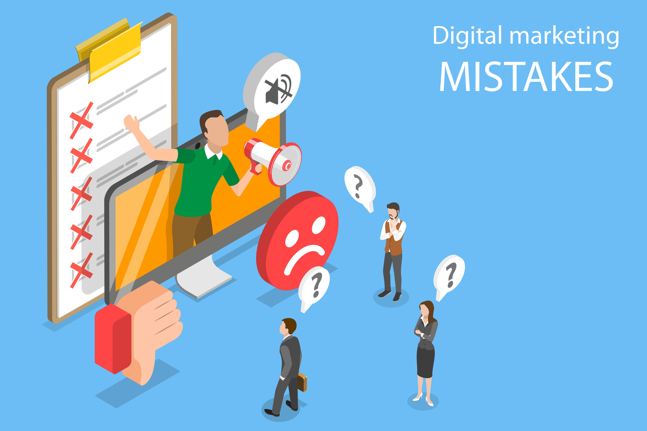 Digital Marketing Missteps Digital Marketing Missteps